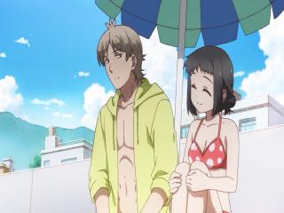 Akkun to Kanojo - Episodio 10 - Dia de Praia