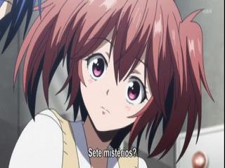 Akuma no Riddle - Episodio 4 - O que vem de repente e nunca sai?