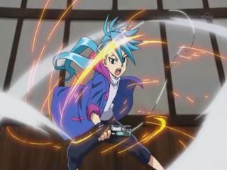 Beyblade Burst - Episodio 18 - Incendeie! Batalha Em Equipes!!