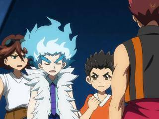 Beyblade Burst - Episódio 38 - Confronto mortal! A batalha com o Longinus!!