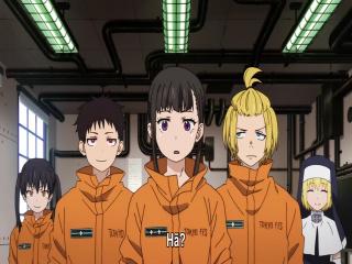 Enen no Shouboutai - Episodio 11 - Formação da 8ª Companhia de Bombeiros Especiais