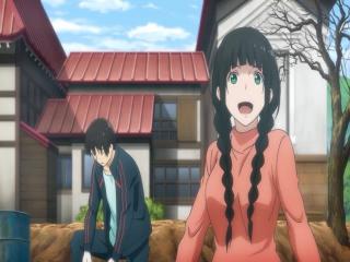 Flying Witch - Episodio 3 - Aulas de Cultivo e de Magia