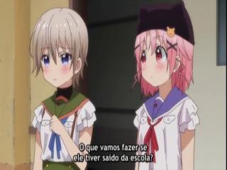 Gakkou Gurashi! - Episodio 10 - Dia Chuvoso