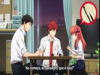 Gekkan Shoujo Nozaki-kun - Episodio 3 - Violência vs. Príncipe