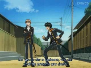 Gintama - Episodio 10 - Quando estiver cansado, coma alguma coisa amarga!