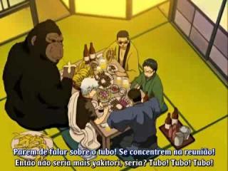 Gintama - Episodio 135 - Antes de se preocupar com a Terra. Pense sobre o Perigoso Futuro de Gintaman