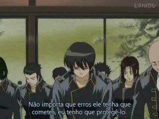 Gintama - Episodio 14 - Há uma regra estranha que os caras têm que tocar um sapo para chegar à maturidade