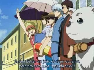 Gintama - Episodio 19 - Por que a água do mar é salgada? Provavelmente porque o povo da sua cidade usa o banheiro!!