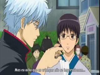 Gintama - Episodio 216 - Eu não consigo lembrar nada sobre uma excursão na fábrica