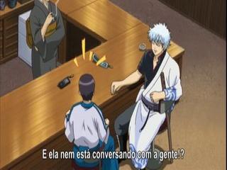 Gintama - Episodio 230 - Seria muito trabalhoso fazer esse titulo parecer com o assunto de uma mensagem de texto