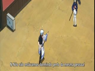 Gintama - Episodio 239 - Tem algumas coisas que você não deveria se esquecer enquanto bebe em festas de fim de ano