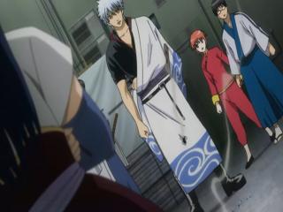 Gintama - Episodio 317 - A Batalha de Rakuyo, Parte Um, O Monstro e o Monstro Criança