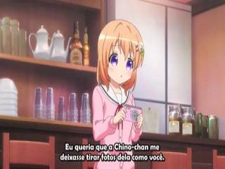 Gochuumon wa Usagi Desu Ka?? - Episodio 1 - Os Sorria e Xis Dela São Irritantes: Essa é Minha Irmã Mais Velha