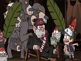 Gravity Falls - Episódio 40 - Estranhegeddon 3: Recuperando Gravity Falls / Estranhegeddon 4: Em Algum Lugar da Floresta