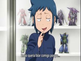 Gundam Build Fighters - Episodio 2 - Cometa Vermelho