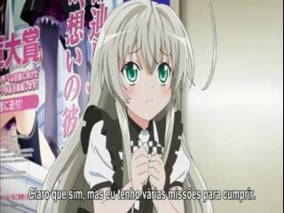 Haiyore! Nyaruko-san - Episodio 1 - Foi Meio Que Um Encontro do Terceiro Grau