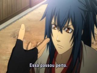 Hakuouki Reimeiroku - Episodio 2 - Levou do destino