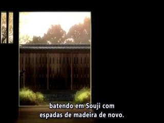 Hakuouki Reimeiroku - Episodio 4 - A lâmina ensopado de sangue