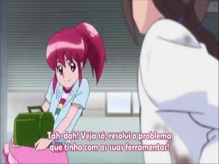 Happiness Charge Precure! - Episodio 33 - O Que Eu Quero Ser! A Inocente Pesquisa de Megumi!