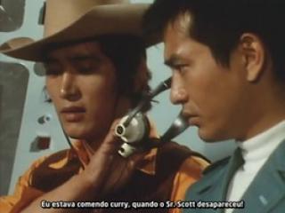 Himitsu Sentai Goranger - Episodio 8 - A Ameaça Negra! O Assassino de Presas Venenosas