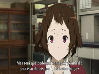 Hyouka - Episodio 12 - Os Thingies que são empilhados sem Fim