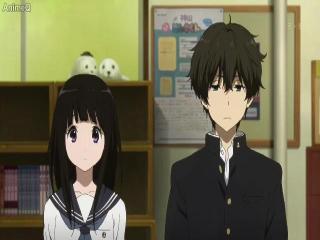 Hyouka - Episodio 2 - As atividades do Clube de Literatura Clássica estimado