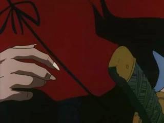 Inuyasha - Episodio 13 - O segredo do primeiro dia, Inu-Yasha de cabelos pretos