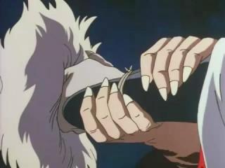 Inuyasha - Episodio 45 - Sesshoumaru saca Toukijin