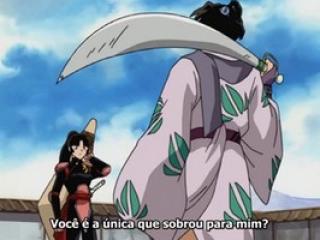 Inuyasha Legendado - Episodio 111 - .Acerto de contas: Banryuu contra Ferida do Vento