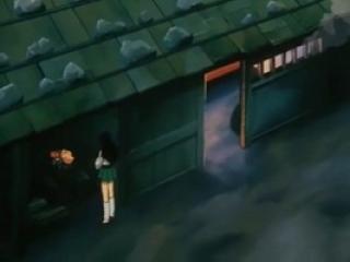 Inuyasha Legendado - Episodio 36 - O seqüestro de Kagome. Kouga, o youkai lobo super-veloz