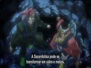 JoJo no Kimyou na Bouken: Stardust Crusaders (2014) - Episodio 24 - A Sumo Sacerdotisa - Parte 2