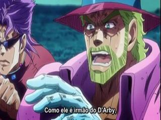 JoJo no Kimyou na Bouken: Stardust Crusaders (2014) - Episodio 40 - D Arby, o Jogador - Parte 1