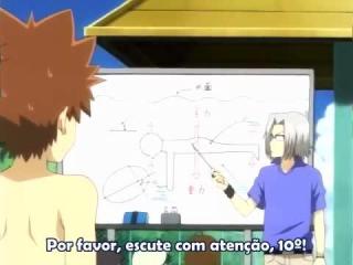 Katekyo Hitman Reborn - Episodio 32 - Um Tubarão Aparece em Uma Piscina Pública