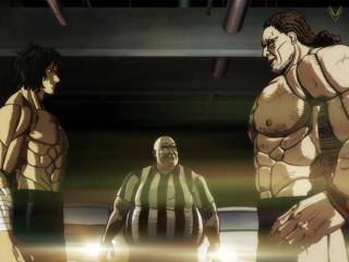 Kengan Ashura - Episódio 3  - Cara duro na queda