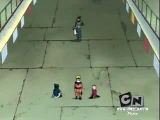 Naruto - Episodio 37 - Sobrevivência ao Corte!