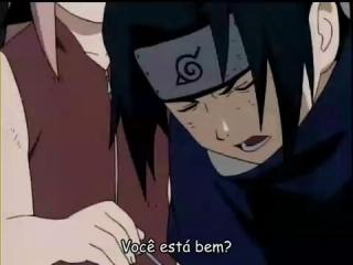 Naruto Legendado - Episodio 30 - O Sharingan renascido: jutsu chama do dragão