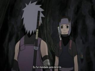 Naruto Shippuden - Episodio 353 - O Shinobi que vive nas trevas! O Objeto de pesquisa de Orochimaru!