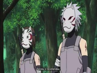 Naruto Shippuden - Episodio 357 - O shinobi que vive nas trevas! Um AMBU Uchiha!