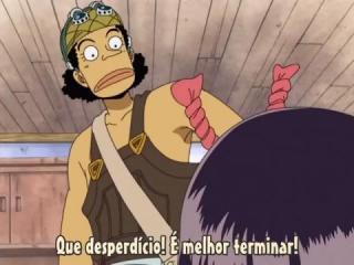 One Piece - Episodio 134 - Eu vou Fazer Florescer! A Bola 8-Shaku do viril Usopp