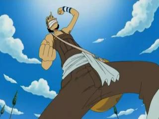 One Piece - Episodio 215 - O Mastro Muito veloz ! Piratas Escapam!