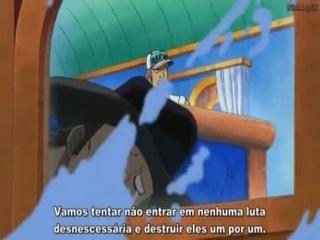 One Piece - Episodio 258 - Um homem misterioso aparece?! O nome dele é Sogeking!