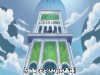 One Piece - Episodio 285 - Peguem as cinco chaves! Chapéus de Palha contra CP9!