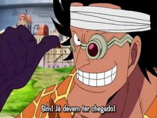 One Piece - Episodio 313 - Nada de Descanso! O Vice-Almirante Que Tem o Punho do Amor!