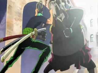 One Piece - Episodio 318 - Uma Mãe tem que ser Forte! Zoro, a empregada atrapalhada