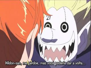 One Piece - Episodio 340 - O Homem Chamado de Gênio! Hogback Aparece!