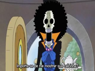 One Piece - Episodio 384 - O Duro Esforço de Brooke. O Difícil Caminho Para Se Tornar um Verdadeiro Companheiro?