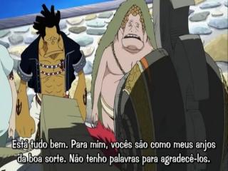 One Piece - Episodio 387 - Reencontro Predestinado! Salvem o Tritão Aprisionado.