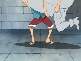 One Piece - Episodio 413 - O duro desafio de Luffy! O poderoso Haki das irmãs cobras!