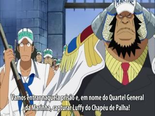 One Piece - Episodio 432 - O cisne é libertado! Encontro! Bon Kurei.