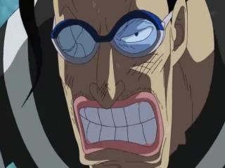 One Piece - Episodio 449 - O esperto movimento de Magellan! Um plano de fuga por água abaixo.